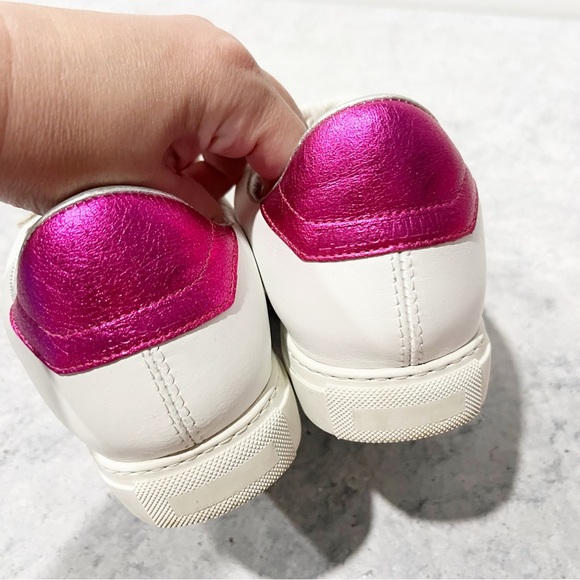 Zadig & Voltaire Women ZV1747 Lightning Bolt Pink Sneakers Shoes Sz EU 38 US 7 - Picture 9 of 9